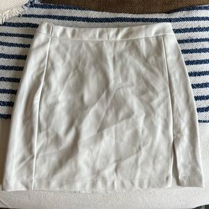 Abercrombie skirt , vegan leather